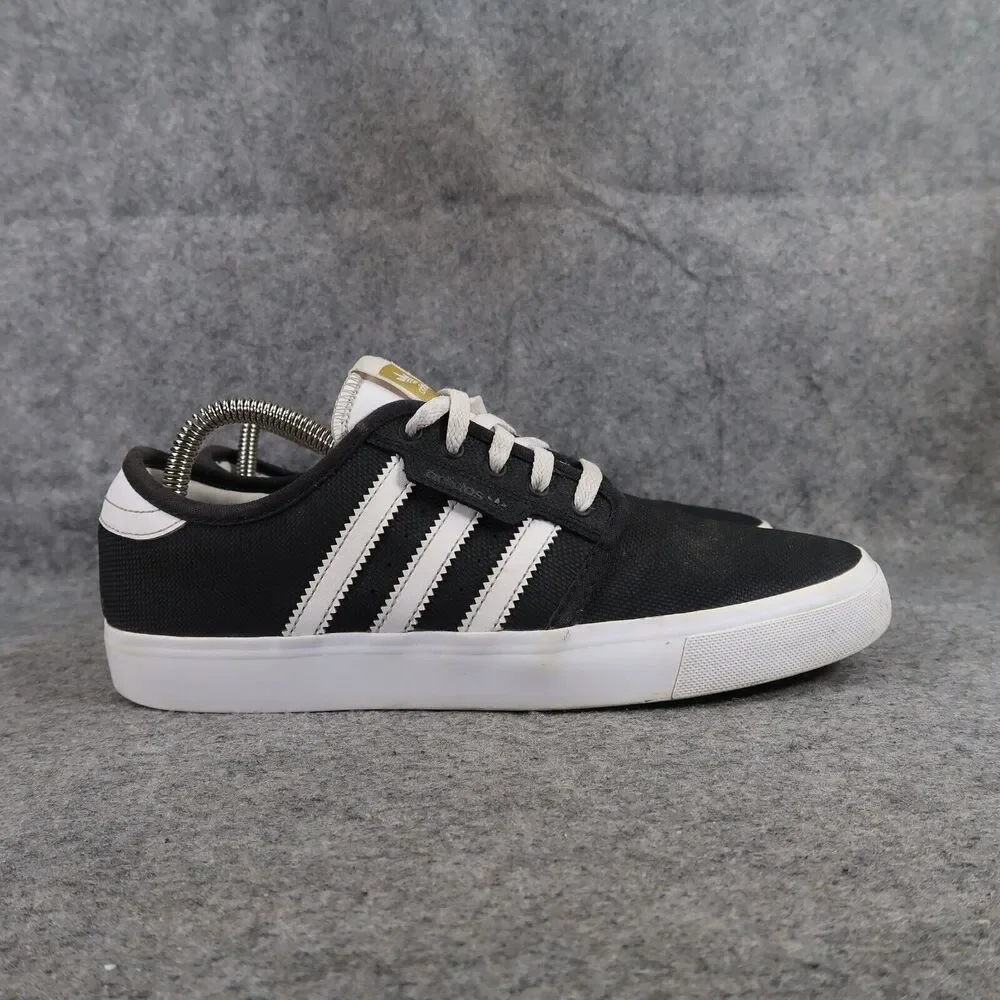 Adidas Shoes Mens 6.5 Sneaker Lifestyle Trainers Skate Casual Active Black White